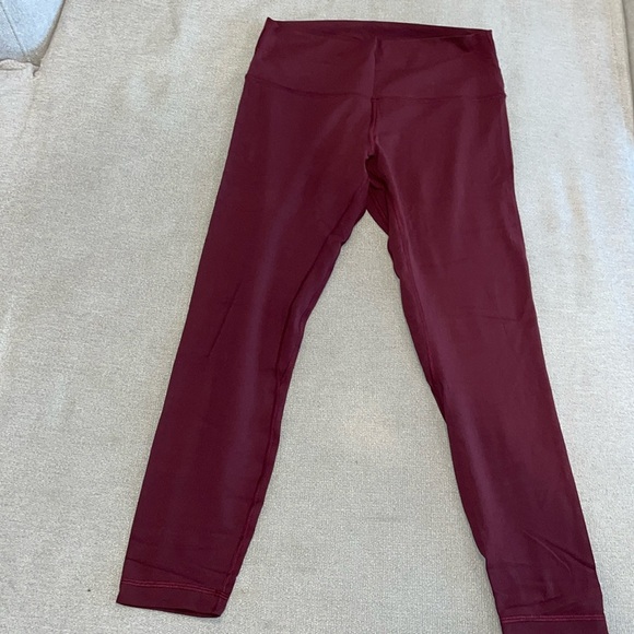 Lululemon purple leggings size 10 - Picture 1 of 4